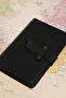 Black Leather Passport Holder Passport Cover and Card Holder – Handmade, Double Compartment Travel Wallet - 4