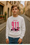High Four Pati Printed 3 Thread Young Cut O Oversized Sweatshirt (S/M - M/L Size) - 3
