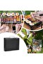 BBQ Barbeque 50x30x24cm Grill Outdoor, Portable Folding Charcoal Barbecue - 4