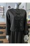 Women's Hijab Dark Bitter Brown Skirt Blouse Set - 4
