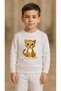 Children's Suit Sweatshirt Benekli̇ Cita B Printed Girls Boys Crew Neck3 4-5-6-7-8-9-10-11-12Years