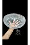 Handmade Cut Crystal Glass Salad Bowl / Presentation Bowl 22cm - 4