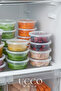 50 Pieces 350 ml Sauce Bowl with Leak-Proof Lid, Ice Cream Container, Storage Container, Broth, Bone Broth Kitchen Organizer - 6