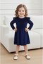 Girl's velvet dress - 3
