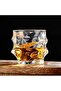 Rom Glass Scottish Style Crystal 300 ml Cocktail Presentation Glass 6 Pieces - 5