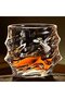 Rom Glass Scottish Style Crystal 300 ml Cocktail Presentation Glass 6 Pieces - 8