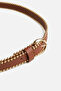 Metal Bead Braided Belt - 2