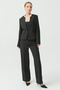 Women's Collar Detailed Agrafl Jacket - 6