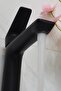 Matte Black Long-Type Basin Faucet - 5