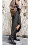 Idlea Genuine Leather Pointed Toe Women's Heeled Dallas Boots