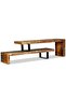TV Stand Solid Reclaimed Wood - 2