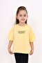 Girl's Printed Crew Neck Short Sleeve T-Shirt