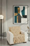 Wellsoft Sofa Cover – Special Design for Armchair |   Soft Texture - Stain Resistant |   100X215 cm