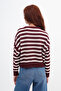 Crew Neck Striped Knitwear Sweater K10329 - 5