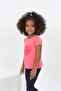 Girl's Printed Crew Neck Short Sleeve T-Shirt - 3