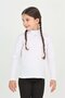 Girls' Lace Peter Pan collar Long Sleeve T-Shirt - 3