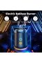 Electric Bakhoor Burner – Portable USB Rechargeable Incense Burner (Black) - 5