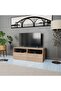 TV Cabinet Engineered Wood 95x35x36 cm Oak