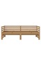 Pull-out Day Bed without Mattress Honey Brown 2x(90x200)cm - 6