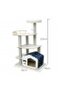 Slim Cat Tower for Large Cats - Climbing Tree with Hammock & Sisal Pole - 5