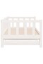 Pull-out Day Bed without Mattress White 2x(90x200) cm - 6