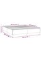 Bed Frame without Mattress Cream 180x200 cm Super King Fabric - 3