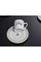 Pink Flower Porcelain Coffee Set for 2 People 80 Cc ***New Product*** - 2