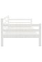 Day Bed without Mattress White Solid Wood Pine 90x200cm - 6
