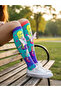 Fairy Dust Figured Winged Knee Socks - 2