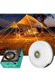 Outdoor Camping String Lights - 4-in-1 Multi-functional Portable String Lights (Colourful)