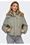15322013on Zippered Fixed Hooded Puffer Short Coat - 3
