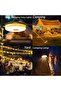 Outdoor Camping String Lights - 4-in-1 Multi-functional Portable String Lights (Colourful) - 2