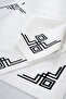 Valeri Black Embroidered Tablecloth 160X260 2564 - 5
