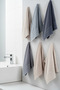 Set of 6 Cotton 50X90 cm Soft & Absorbent Hand and Face Towels - 5