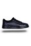 Comfort 585 black men's leather rubber sole shoes