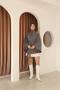 Imported Felt Fabric Poncho - 3