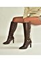 Thick Heeled Women's Boots - 3