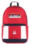 Bennetton Unisex Double Compartment Backpack 0428775 Red