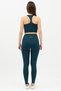 High Waist Green Sports Leggings Set with Hidden Pocket - Yoga and Fitness Set with Crop Bustier - 5