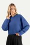 Mavi Kadın Basic Regular Crop Sweatshirt | (Ruvien - Comet) - 3