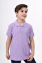 Unisex Polo Neck Buttoned Long Short T-Shirt - 4