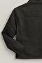 Premium Basic Slim Fit Unlined Suede Jacket - 4