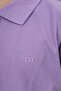 Unisex Polo Neck Buttoned Long Short T-Shirt - 7