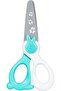 KIDI Cut Safety Children's Craft Scissors 12 cm - Turquoise (Assorted Colours)