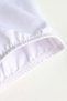 White-Underwear Cotton Shirt Skirt - 5