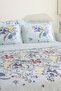 Seliya 100% Cotton Single Duvet Cover Set Blue - 5