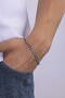 Classic Model Steel Gourmet Men's Chain Bracelet
