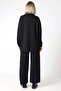 Plain Polyviscose Pocketed Tunic & Pants Two-Piece Set – Casual Chic Combination - 8