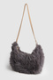 Lagraccio Paris Women's Lior Plush Double Strap Hand and Crossbody Bag - 2