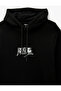 Long Sleeve Hooded Fleece-Lined Licensed Van Gogh Printed Sweatshirt - 5